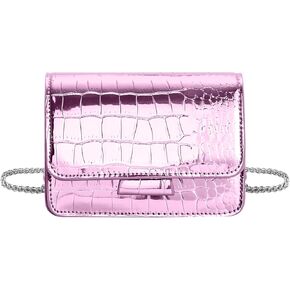 LJCZKA Mini Crossbody Bags for Women y2k Small Square Purse with Chain Strap Clutch Evening Handbags for Dressy, Prom, Party in Kuwait