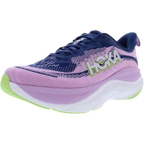 Hoka One One Women's Skyflow Running Shoes, Size 8.5, Black/White in Saudi Arabia