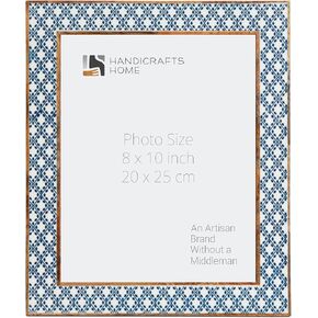 الحرف اليدوية Hive Wooden 4x6 إطار الصورة - إطار Beige Brown Racalloped لديكور الجدار والمكتب ، هدايا للجدة ، أبي ، أمي ، أولياء الأمور الجدد ، التخرج ، عيد ميلاد ، Housewarming ، صور العائلة والزفاف. in Kuwait