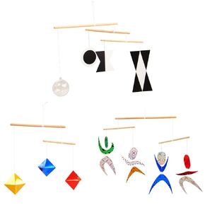 Montessori Mobile Set F - Munari (with Plastic Ball) & Octahedron in Multiple Sizes & Color Dancers Ⅱ in Saudi Arabia