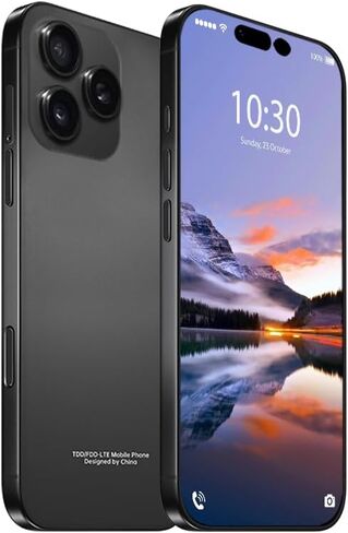 هاتف ذكي A16 PRO M، هاتف خلوي غير مغلق بسعة 12+256 جيجابايت/1 تيرابايت، هاتف 2025-Android 15، بطارية 6800 مللي أمبير في الساعة، كاميرا 108 ميجابكسل + 50 ميجابكسل، شاشة عالية الدقة 6.9 بوصة + 120 هرتز، ثنائي شريحة الاتصال/معرف الوجه/هاتف 5G - رمادي in Kuwait