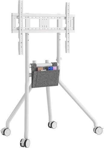 Rolling Artistic Easel 50 to 100 inch LED LCD Screen Mobile Studio TV Display Stand, Mobile TV Cart Holds up to 180Lbs Portable Mount Floor Bracket Max VESA 900x600mm YS623B in Saudi Arabia