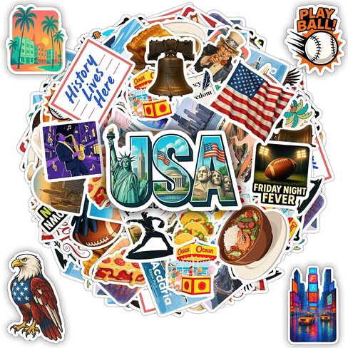 100 Pieces Japan Japanese Travel Stickers Tokyo Party Decorations in Kuwait