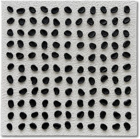 Limiyer Art Hand-painted white and green texture abstract oil painting 24x48-inch canvas painting for home and office wall decoration art in Kuwait