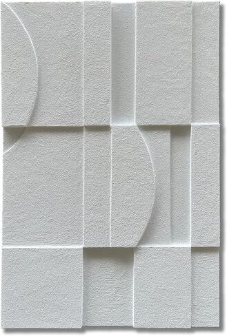 Limiyer Art Hand-painted white and green texture abstract oil painting 24x48-inch canvas painting for home and office wall decoration art in Kuwait