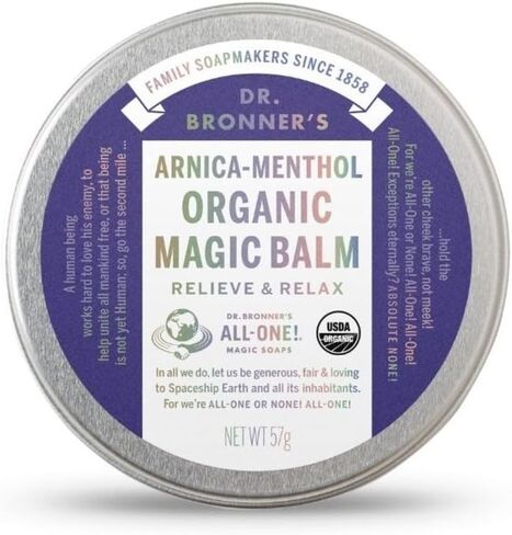 Dr. Bronner's - Organic Magic Balm (Baby Unscented, 2 Ounce) - Made with Organic Beeswax & Hemp Oil, Moisturizes & Soothes Hands, Face and Body, Relieves Dry Skin, Helps Prevent Diaper Rash in Saudi Arabia