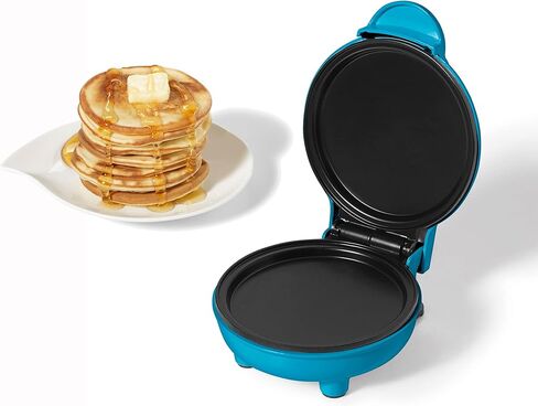 ستارفريت 024725-006-0000 4 بوصة. ماكينة صنع الوافل الكهربائية الصغيرة، جهاز مطبخ صغير باللون الأحمر، حجم عادي in Kuwait