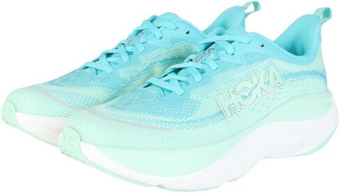 Hoka One One Women's Skyflow Running Shoes, Size 8.5, Black/White in Saudi Arabia