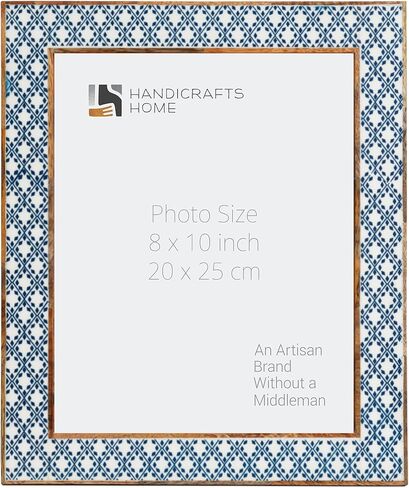 الحرف اليدوية Hive Wooden 4x6 إطار الصورة - إطار Beige Brown Racalloped لديكور الجدار والمكتب ، هدايا للجدة ، أبي ، أمي ، أولياء الأمور الجدد ، التخرج ، عيد ميلاد ، Housewarming ، صور العائلة والزفاف. in Kuwait