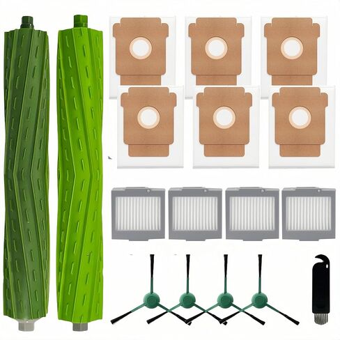 استبدال مرشح HEPA متوافق مع IROBOT ROOMBA MAX 705 VAC/PLUS 504 VAC ROBOT VARINER PARTS FARTER ، مرشحات عالية الكفاءة 6 حزمة in Kuwait