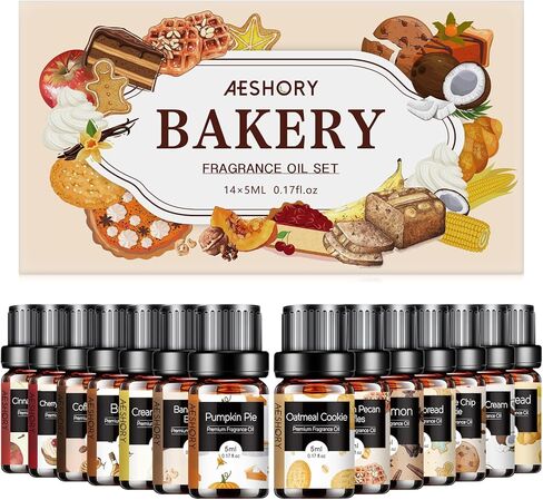 Hotel Diffuser Oils Set - 14Pcs Luxury Fragrance Oil Blend Hotel Scent Essential Oils Set for Diffuser, Soap & Candle Making in Kuwait