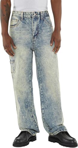 GUESS Originals Faded Denim Carpenter Jeans in Saudi Arabia