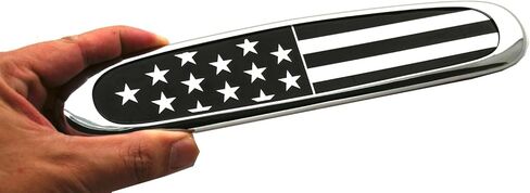 1x Grille Emblem Truck Hood Badge Logo متوافق مع Freightliner 22-57546-000 (Chrome) in Saudi Arabia