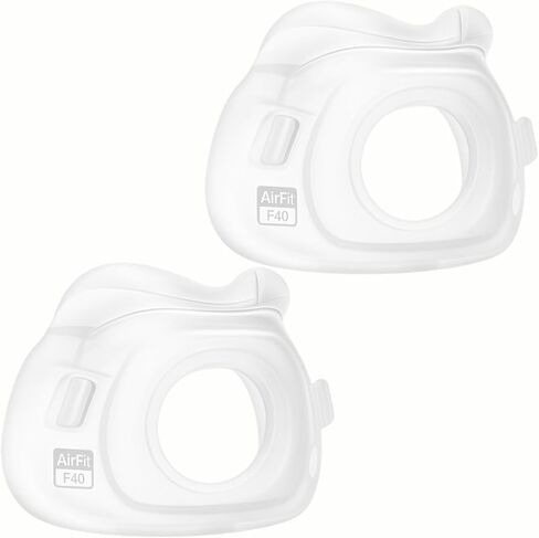 Snugell Replacement Cushion for AirFit F40 Full Face CPAP Mask – Medium Size, 2-Pack – Compatible Accessory for CPAP Users in Saudi Arabia