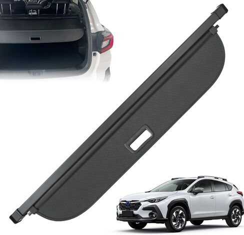 غطاء صندوق السيارة لسيارة Toyota RAV4 2019-2024 2025، مع نهايات من ألياف الكربون، غطاء أمان قابل للسحب مضاد للظهور للخصوصية، ملحقات RAV4 in Kuwait