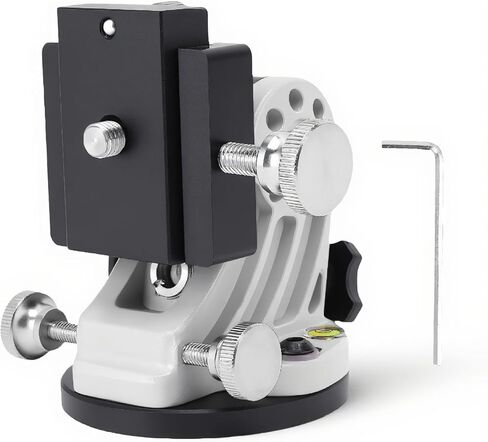 fosa Latitude Adjustment Base for Adults Astronomy, Telescope Tripod 3/8 Inch 0-90 Degree Adjustable Equatorial Mount, Equatorial Wedge Telescope Mount Latitude Base (All Black) in Saudi Arabia