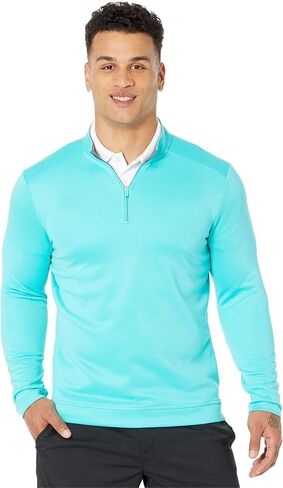 adidas Men's Aeroready Sideline 21 Woven ? Zip Long Sleeve Pullover - Royal (L) in Saudi Arabia
