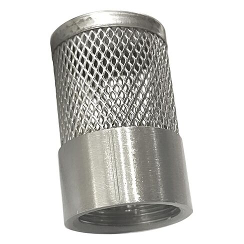2inch 304 رأس مرشح الفولاذ المقاوم للصدأ مع قطر الخيط الداخلي من 58 مم متصل بفلتر أنابيب الماء DN50 2 بوصة المستخدمة لإزالة الحطام وتقليل الدخول الصلب （1PCs） in Saudi Arabia