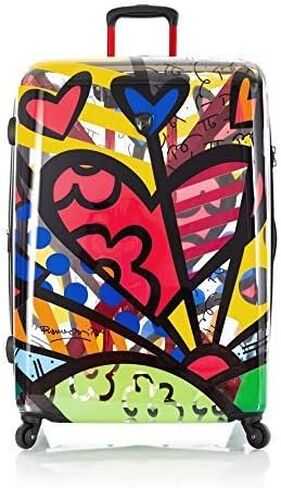 Heys Britto 30" Spinner Luggage Transparent (Transparent Butterfly) in Kuwait