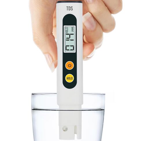 2025 تم ترقيته 4-في 1 عداد TDS-اختبار المياه الرقمية لـ TDS ، EC ودرجة الحرارة (° C/° F)-قراءة دقيقة 0-9999 جزء في المليون-مثالي لمياه الشرب ، الحوض ، الزراعة المائية ، تجمع ، إلخ. in Kuwait
