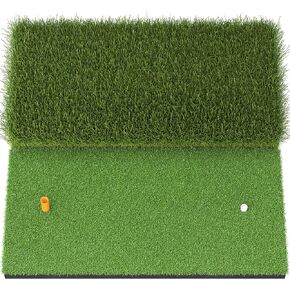 جايا جولف ضرب حصيرة مع قاعدة مطاطية ثقيلة ، حصيرة ممارسة الجولف القابلة للطي للتدريب الداخلي والخارجي ، ومرواي وعشب خشن للتأرجح والتقطيع in Kuwait