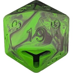 Pawlymorph Barbarian Strength Treat-Dispensing D20 – Durable Enrichment Toy for Dogs, Natural Rubber, Mentally Stimulating, Chew-Resistant (Psionic Blast Purple) in Saudi Arabia