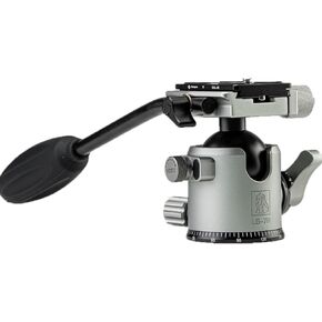 Fotopro Tripod Ball Head with Pan Handle, 54mm Low Profile Aluminum Ball Head, 25kg/55lb Load, Universal Arca-Type Quick Release Plate for DSLR Mirrorless Camcorder Video Camera Tripod Monopod, LG-9R in Saudi Arabia