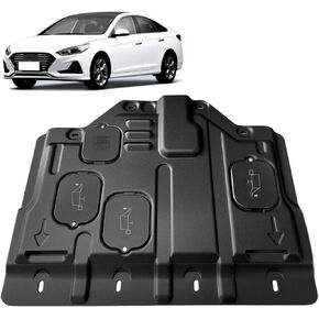 Front Engine Splash Shield Fit for 2020-2024 Ford Escape/Lincoln Corsair(for FWD Only) Engine Case Guards Suitable for Escape/Corsair Under Engine Cover Mud Flaps Directly Replace Original in Kuwait