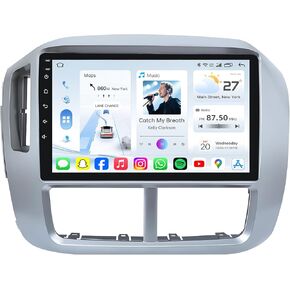 راديو سيارة لهوندا بايلوت 2006 2007 2008-9 بوصة شاشة لمس تدعم CarPlay أندرويد أوتو جي بي إس بلوتوث واي فاي DSP FM SWC + كاميرا 1080P in Kuwait