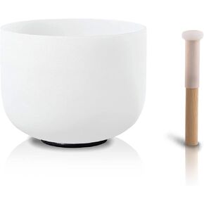 FMTY Perfect Pitch Crystal Singing Bowls 14 "C ملاحظة صوتية صوتية لشفاء اليقظة والتأمل واليوغا والروحية والشفاء وعاء شقرا (C ملاحظة ، 14 بوصة) in Kuwait