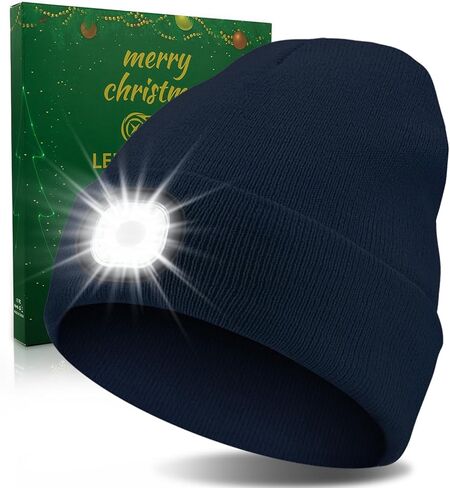 Unisex LED Beanie with Light，Gifts for Men Women in Saudi Arabia