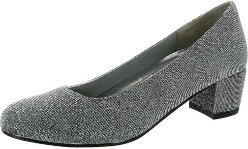 David Tate Womens Suave Metlic Canvas Pumps in Saudi Arabia