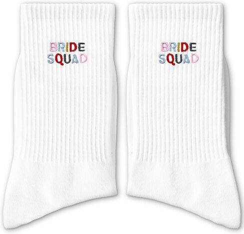 I Do Crew Socks - Bridesmaid Proposal Gifts, Fun Wedding Party Accessories for Bride to Be, Matching Bachelorette Party Favors, Engagement Outfits, Bridal Shower Essentials(310) in Kuwait