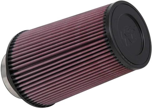 K&N High-Flow Original Lifetime Universal Clamp-On Air Filter: High Performance, Premium, Washable: Flange Diameter: 3.5 In, Filter Height: 9 In, Flange Length: 1.75 In, Shape: Round Tapered, RE-0920 in Saudi Arabia
