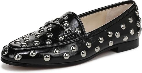 Sam Edelman Women's Loraine Loafer, Black Suede, 5 in Kuwait