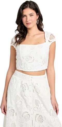 GUESS Women's Eco Sleeveless Domitille Corset Top in Saudi Arabia