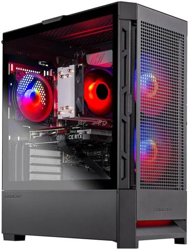 Skytech Gaming Shadow Gaming PC, AMD Ryzen 7 9700X 3.8GHz, NVIDIA RTX 5060 Ti 8GB VRAM, 1TB NVMe SSD, 32GB DDR5 RAM 5600, 650W Gold PSU, 360 ARGB AIO, Wi-Fi, Win 11, Desktop in Kuwait
