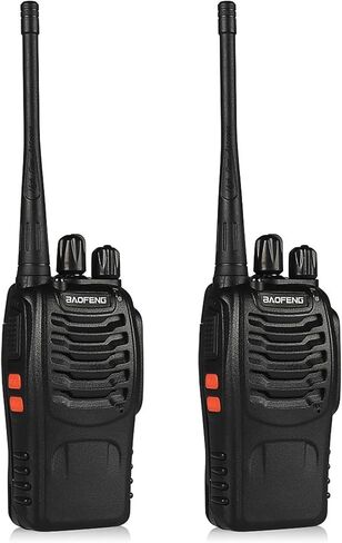 BAOFENG 888S Walkie Talkies Long Range for Adults with Earpieces,16 Channel Walkie Talky Rechargeable Handheld Radio for Cruise Hunting Skiing Two Way Radios (3Pack) in Saudi Arabia
