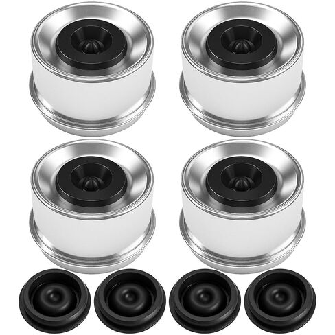 4 Sets 7,000 lb Boat Trailer Axles Bearing Kits, 25580 14125A Bearings-Double Lip Grease Seals 10-36 (or 10-10), Fits 7,000 lb 8-Lug hubs and Tandem axles with #42 Spindle in Saudi Arabia