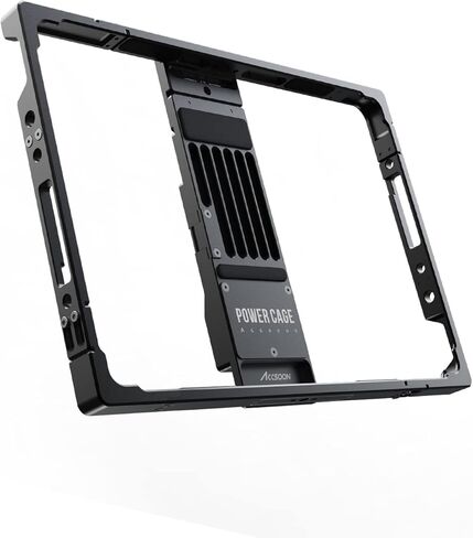 Accsoon PowerCage Mini Compatible with iPad Mini 7(A17 Pro)/iPad Mini 6, Work with NP-F Battery Plate Adapter, Keep iPad Charged, Adjustable Protection Case with SunHood, Compatible with iPad 8.3 inch in Kuwait