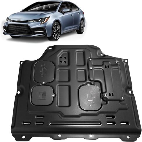 Front Engine Splash Shield Fit for 2020-2024 Ford Escape/Lincoln Corsair(for FWD Only) Engine Case Guards Suitable for Escape/Corsair Under Engine Cover Mud Flaps Directly Replace Original in Kuwait