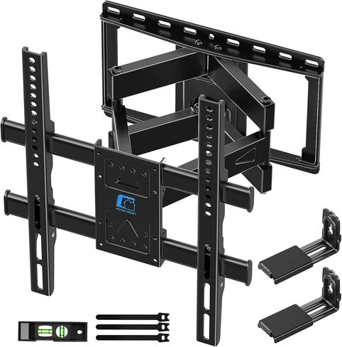 HOME VISION Fixed TV Wall Mount for Most 42"-100" Flat Curved TVs- 0.86'' Ultra Slim, Low Profile TV Mount Fits 8"-32" Studs, Heavy Duty Universal TV Bracket Mounts, Max VESA 800X600mm, Up to 200lbs in Kuwait