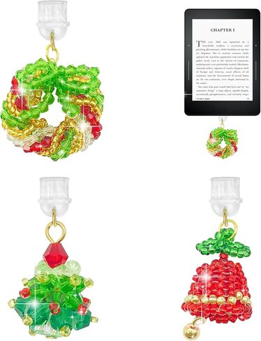 Cute Dust Plug Charms for Kindle Type C Port - Crystal Charger Cover Decor USB C Charging Port Cover Gift for Book Lovers Accessories for Kindle (Fits All-New Kindle 2022, Paperwhite 5, Scribe, E Readers) in Saudi Arabia