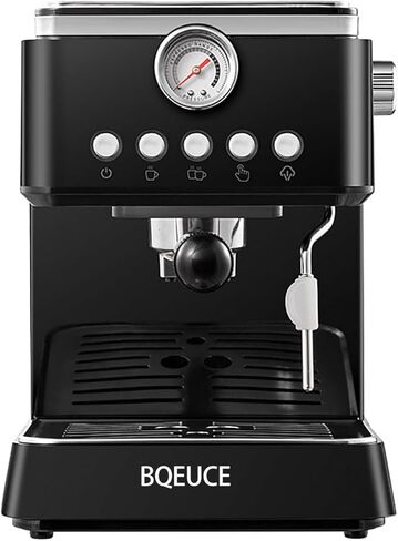 Espresso Machine 20 Bar, Upgraded 1300W Espresso Maker with Milk Frother Steam Wand, Semi-Automatic Espresso Coffee Machines for Home, for Cappuccino, Latte, 50oz Removable Water Tank (white) in Saudi Arabia