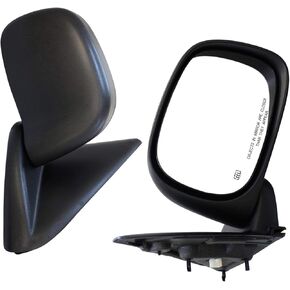 PZ Driver Side Door Mirror Compatible with 2002-2008 DODGE RAM 1500,2003-2009 Dodge Ram 2500 3500 Manual folding, Black in Kuwait