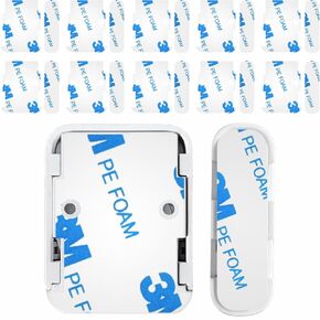 Safe Entry Sensors Replacement Adhesive Strips for SimpliSafe – Pre-Cut Replacement Tape for Sensors & Magnets | No Cutting Needed, Residue-Free Removal | Pack of 20 Sensor Pads & 20 Magnetic Pads in Kuwait