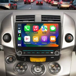 [8 Core] Radio Car to Toyota RAV4 2013-2018 JBL المتوافق 10.1 "شاشة اللمسات اللاسلكية والاستريو التلقائي Android تم ترقيتها باستخدام Bluetooth GPS Navi WiFi SWC FM Backup Camera في DSP in Kuwait