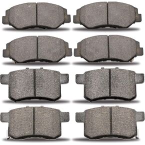 D537 D787 وسادات فرامل سيراميك أمامية وخلفية متوافقة مع 2004-2008 Acura TSX، 2003-2007 Honda Accord in Kuwait