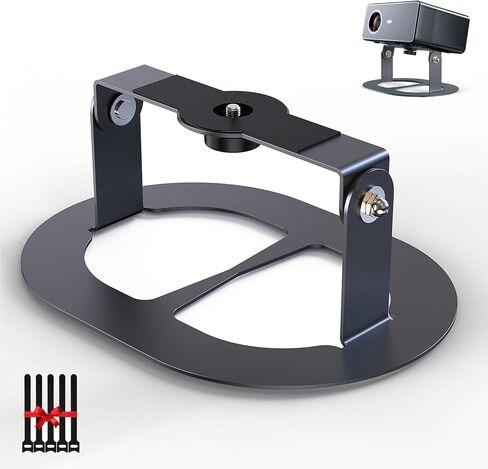 جهاز الإسقاط حامل سطح المكتب Mini Mount Angle حامل قابلة للتعديل مع 2/4 بوصة المسمار وعلاقات الكابل in Kuwait