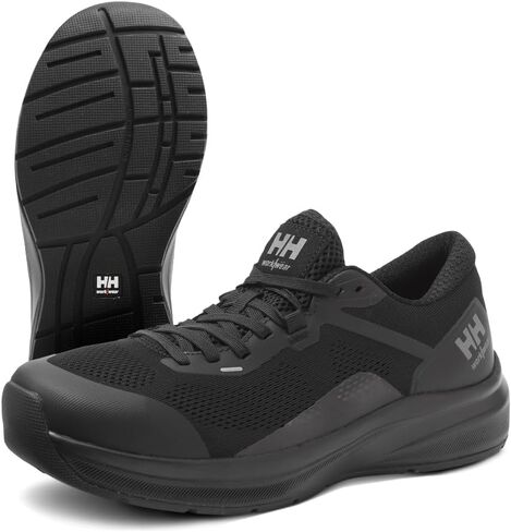 حذاء Helly-Hansen Barcode Low AL EH الآمن لأصابع القدم للرجال - حذاء عمل خفيف الوزن ومسامي مع نعل خارجي مطاطي مقاوم للانزلاق، مصنف EH in Saudi Arabia